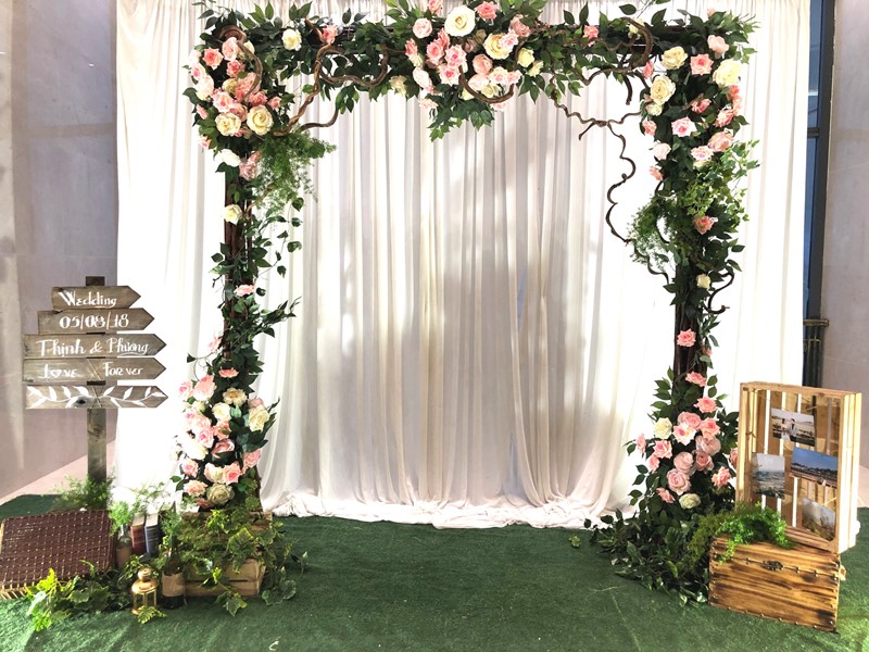 Cách làm hoa giấy cho cổng hoa cưới | Đám Cưới Phong Cách - Wedding Planner - Mỗi Đám Cưới Là Một Câu Chuyện