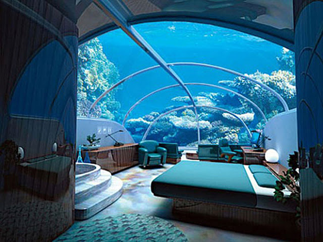 Ngôi nhà triệu đô dưới biển sang trọng như khách sạn